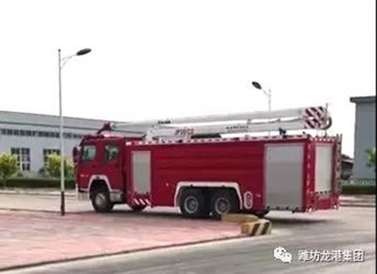【安全】龙港无机硅有限公司配合昌邑市公安消防大队进行消防演习